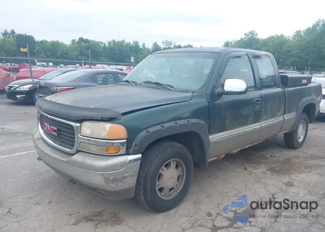 2001 GMC Sierra 1500 Sle из США, поврежденный, VIN 2GTEK19T711395383